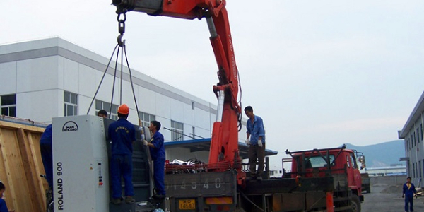 大型設備裝卸的流程以及注意事項。